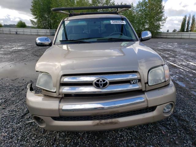 5TBBT44106S479433 - 2006 TOYOTA TUNDRA ACCESS CAB SR5 GOLD photo 5