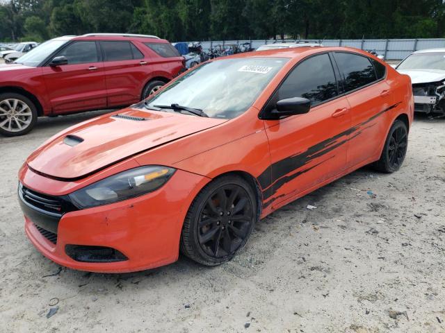 1C3CDFBB8GD752510 - 2016 DODGE DART SXT ORANGE photo 1