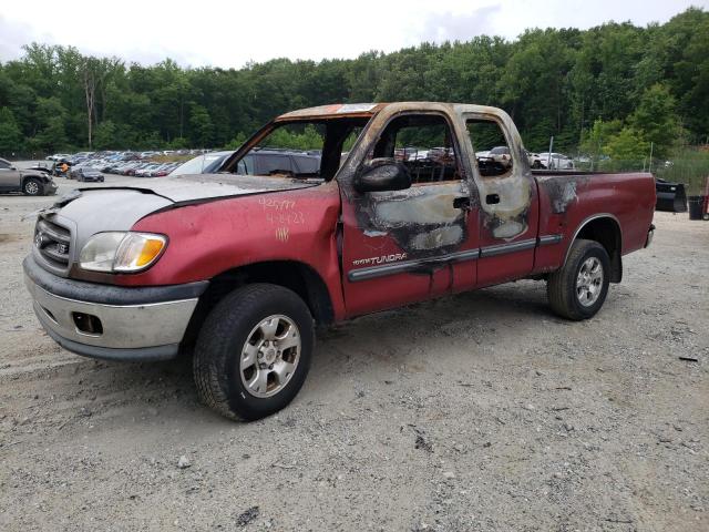 5TBBT4411YS055228 - 2000 TOYOTA TUNDRA ACCESS CAB RED photo 1