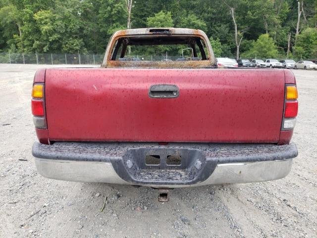 5TBBT4411YS055228 - 2000 TOYOTA TUNDRA ACCESS CAB RED photo 6