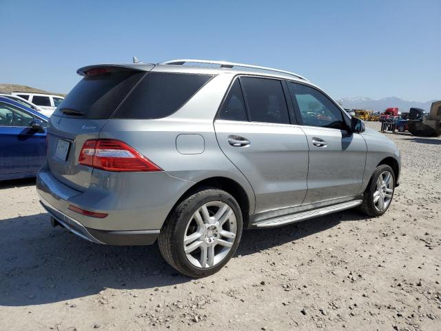 4JGDA5HB0FA538620 - 2015 MERCEDES-BENZ ML 350 4MATIC GRAY photo 3