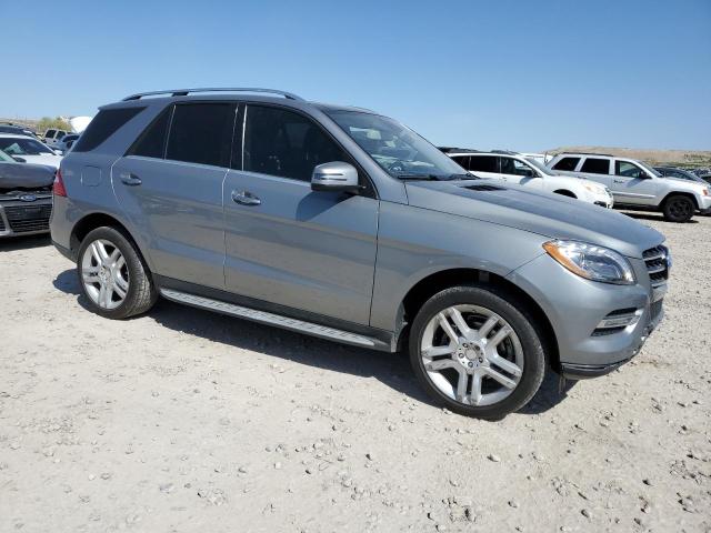4JGDA5HB0FA538620 - 2015 MERCEDES-BENZ ML 350 4MATIC GRAY photo 4