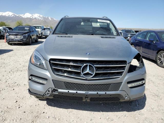 4JGDA5HB0FA538620 - 2015 MERCEDES-BENZ ML 350 4MATIC GRAY photo 5