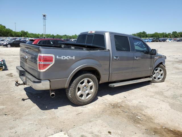 1FTFW1ET1EKE81616 - 2014 FORD F150 SUPERCREW GRAY photo 3