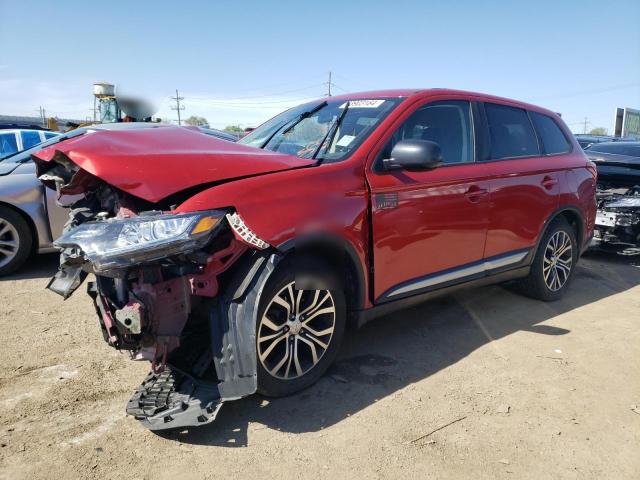 JA4AZ3A30JZ070268 - 2018 MITSUBISHI OUTLANDER SE RED photo 1