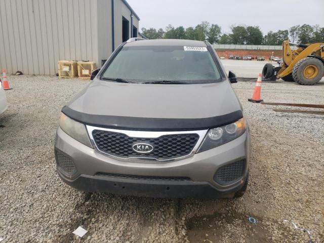 5XYKT4A23CG246501 - 2012 KIA SORENTO BASE SILVER photo 5