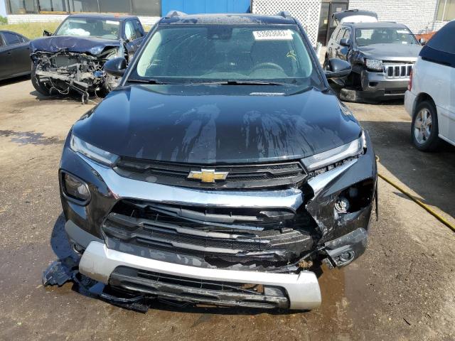 KL79MRSLXMB112867 - 2021 CHEVROLET TRAILBLAZE LT BLACK photo 5