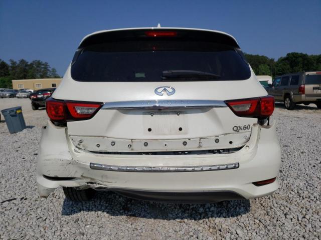 5N1DL0MN4HC529116 - 2017 INFINITI QX60 WHITE photo 6