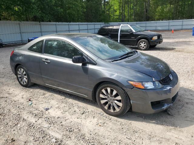 2HGFG12829H502968 - 2009 HONDA CIVIC EX GRAY photo 4