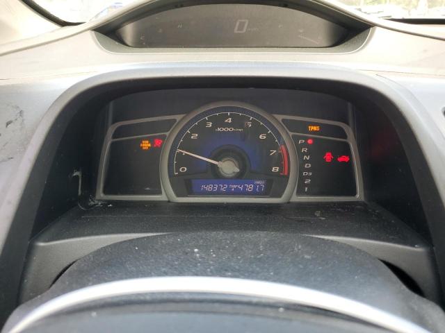 2HGFG12829H502968 - 2009 HONDA CIVIC EX GRAY photo 9