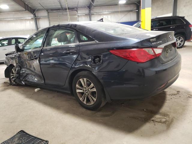 5NPEB4AC2DH630093 - 2013 HYUNDAI SONATA GLS BLUE photo 2