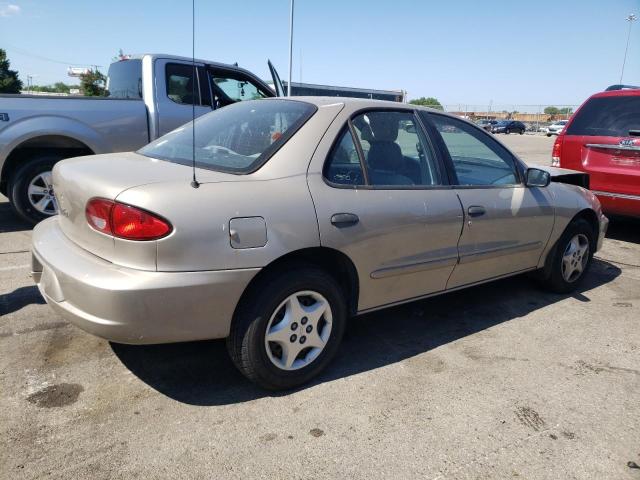 1G1JC524917270550 - 2001 CHEVROLET CAVALIER BASE GOLD photo 3