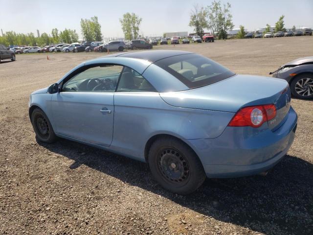 WVWAA71F77V000104 - 2007 VOLKSWAGEN EOS BASE BLUE photo 2