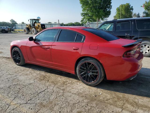 2C3CDXBG9FH919024 - 2015 DODGE CHARGER SE RED photo 2