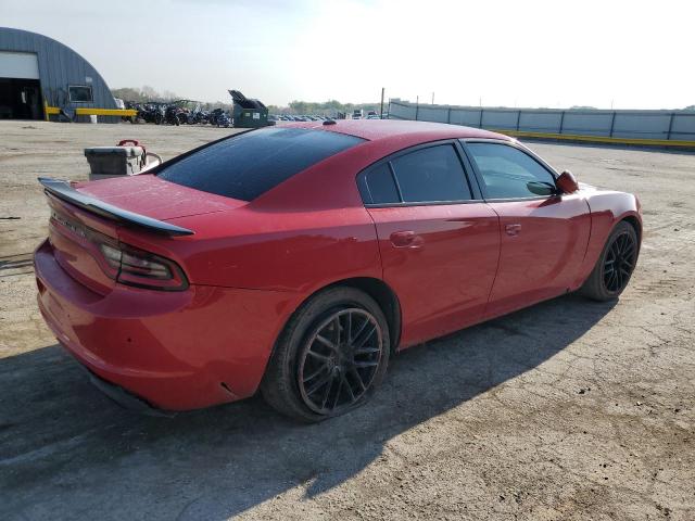 2C3CDXBG9FH919024 - 2015 DODGE CHARGER SE RED photo 3