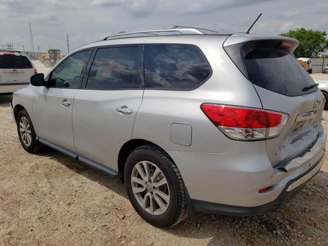 5N1AR2MM3FC658112 - 2015 NISSAN PATHFINDER S SILVER photo 2
