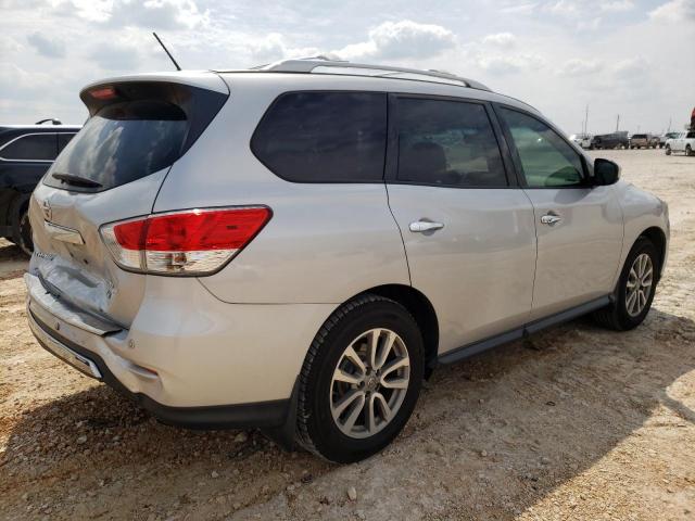 5N1AR2MM3FC658112 - 2015 NISSAN PATHFINDER S SILVER photo 3