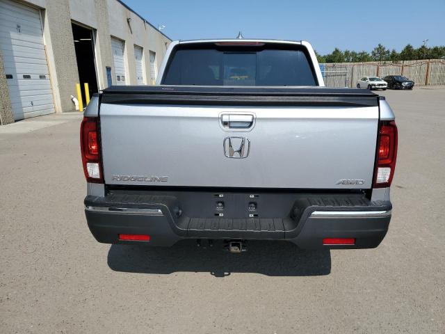 5FPYK3F58KB018260 - 2019 HONDA RIDGELINE RTL SILVER photo 6