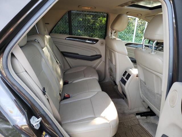 4JGDA5HB1EA362773 - 2014 MERCEDES-BENZ ML 350 4MATIC CHARCOAL photo 10