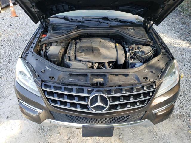 4JGDA5HB1EA362773 - 2014 MERCEDES-BENZ ML 350 4MATIC CHARCOAL photo 11