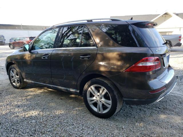 4JGDA5HB1EA362773 - 2014 MERCEDES-BENZ ML 350 4MATIC CHARCOAL photo 2