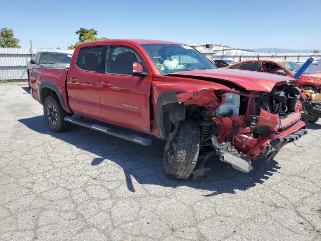 3TMAZ5CN8HM051382 - 2017 TOYOTA TACOMA DOUBLE CAB RED photo 4