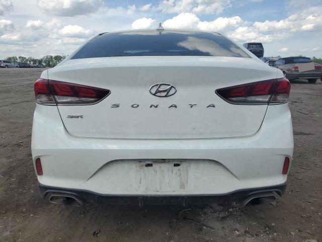 5NPE34AF6JH680594 - 2018 HYUNDAI SONATA SPORT Weiß Foto 6