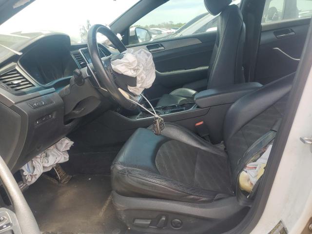 5NPE34AF6JH680594 - 2018 HYUNDAI SONATA SPORT Weiß Foto 7