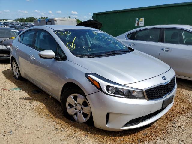 3KPFK4A70HE045644 - 2017 KIA FORTE LX SILVER photo 1