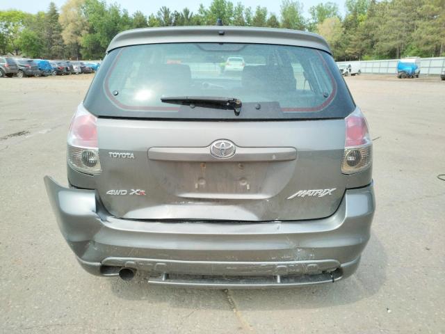 2T1LR30E26C552484 - 2006 TOYOTA COROLLA MA BASE GRAY photo 6