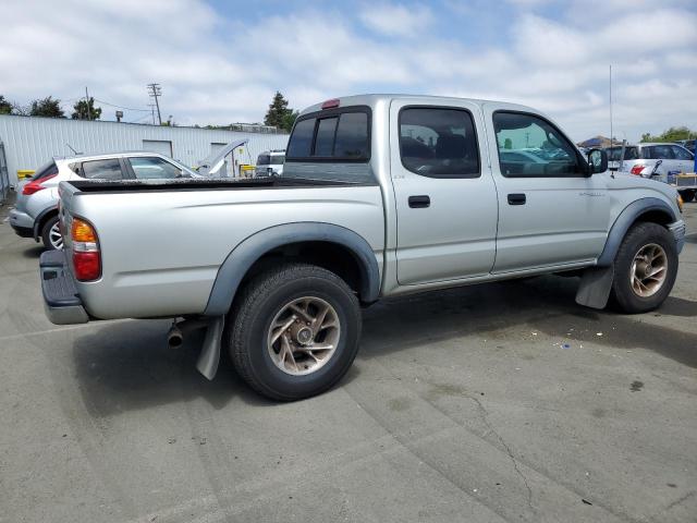 5TEGM92N54Z363920 - 2004 TOYOTA TACOMA DOUBLE CAB PRERUNNER SILVER photo 3