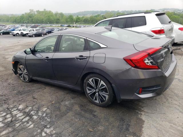 JHMFC1F39JX007075 - 2018 HONDA CIVIC EX GRAY photo 2