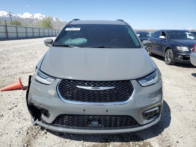 2C4RC1BG5NR177204 - 2022 CHRYSLER PACIFICA TOURING L GRAY photo 5