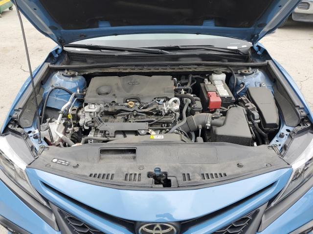 4T1G11AK3PU150118 - 2023 TOYOTA CAMRY SE NIGHT SHADE BLUE photo 11