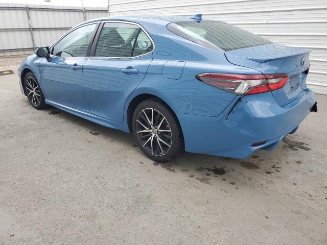 4T1G11AK3PU150118 - 2023 TOYOTA CAMRY SE NIGHT SHADE BLUE photo 2
