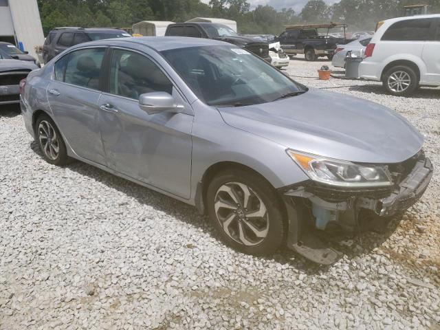 1HGCR2F96HA020135 - 2017 HONDA ACCORD EXL SILVER photo 4