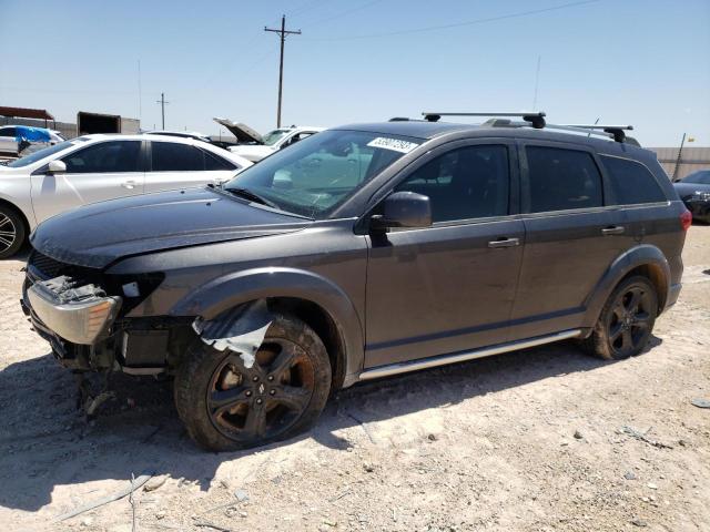 3C4PDCGG5JT421756 - 2018 DODGE JOURNEY CROSSROAD GRAY photo 1