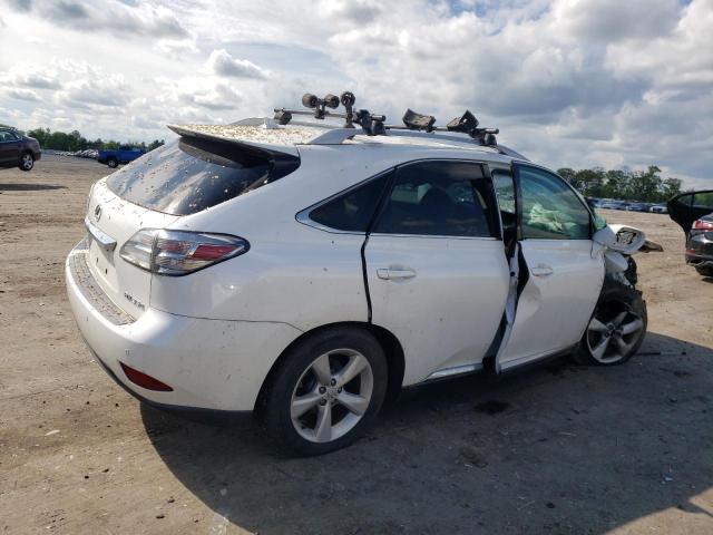 2T2BK1BA4AC005283 - 2010 LEXUS RX 350 WHITE photo 3