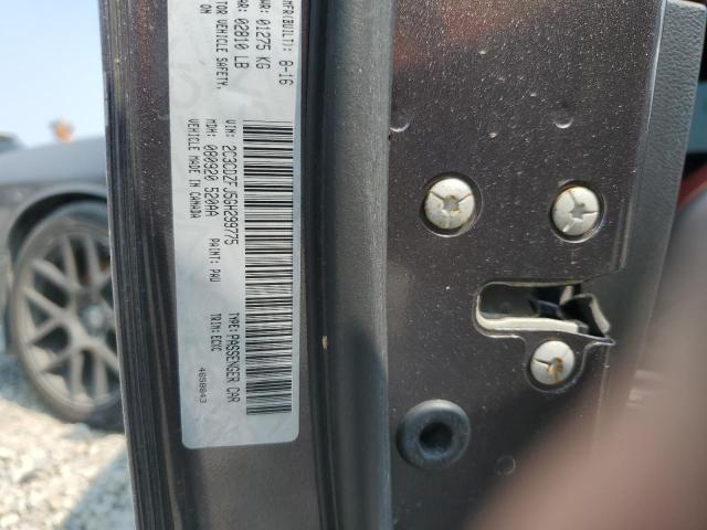 2C3CDZFJ5GH299775 - 2016 DODGE CHALLENGER R/T SCAT PACK CHARCOAL photo 12