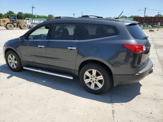 1GNKRGED6BJ113412 - 2011 CHEVROLET TRAVERSE LT GRAY photo 2