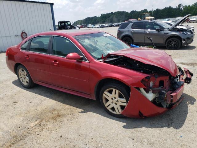 2G1WB5E39E1131968 - 2014 CHEVROLET IMPALA LIM LT RED photo 4