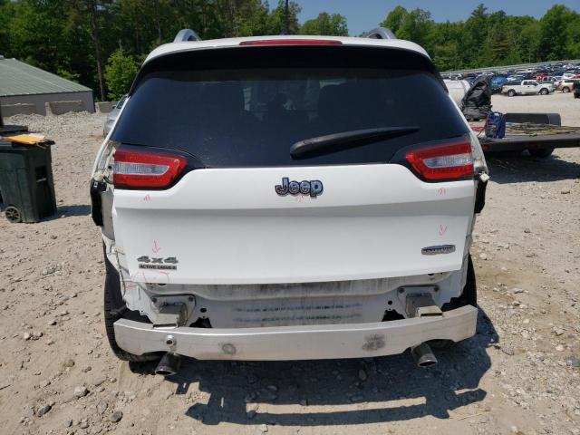 1C4PJMCSXEW108579 - 2014 JEEP CHEROKEE LATITUDE WHITE photo 6