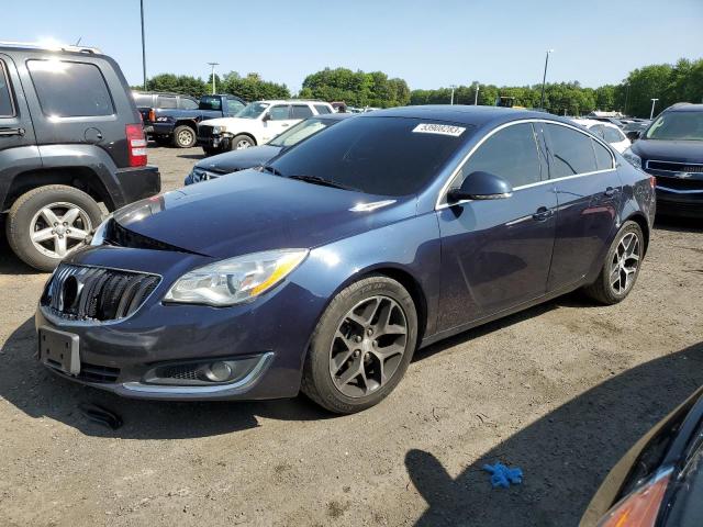 2G4GL5EX7H9178252 - 2017 BUICK REGAL SPORT TOURING BLUE photo 1