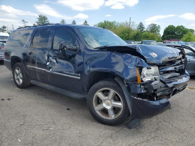 1GNFK36339R205674 - 2009 CHEVROLET SUBURBAN K1500 LTZ BLUE photo 4