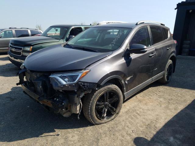 2T3BFREV2HW594193 - 2017 TOYOTA RAV4 LE CHARCOAL photo 1