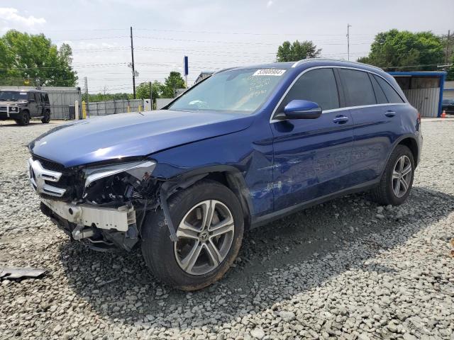 WDC0G4JB5JV057540 - 2018 MERCEDES-BENZ GLC 300 BLUE photo 1