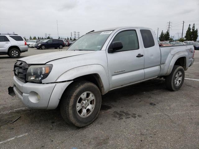 5TETU62N15Z103884 - 2005 TOYOTA TACOMA PRERUNNER ACCESS CAB SILVER photo 1