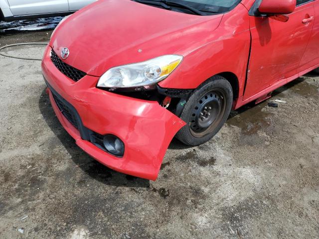 2T1KU4EE4BC742659 - 2011 TOYOTA COROLLA MA RED photo 9