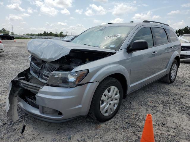 3C4PDCAB6JT427501 - 2018 DODGE JOURNEY SE SILVER photo 1