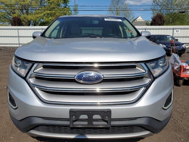 2FMPK4J93GBB46796 - 2016 FORD EDGE SEL SILVER photo 5